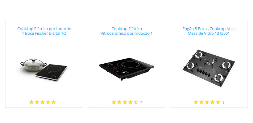 Cooktop elétrico indução desconto